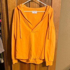 Old Navy Vibrant Orange Women's Hoodie